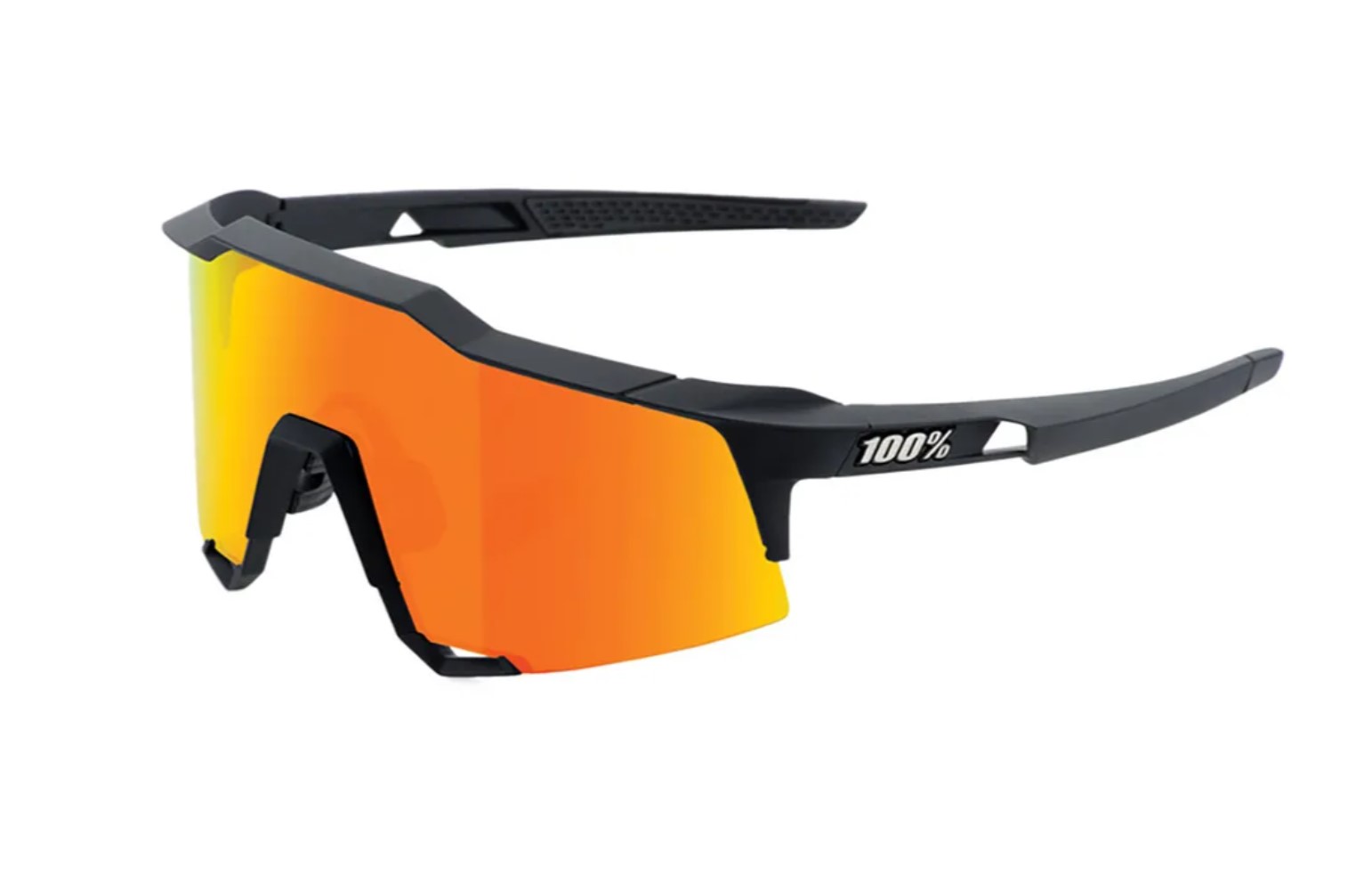 Speedcraft Soft Tact Black HIPER Red Multilayer Mirror Lens