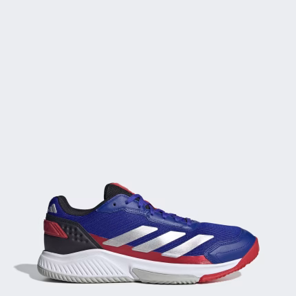 Zapatillas Adidas Courtquick Padel M Lucid Blue / Silver Metallic / Lucid Red (JP9592)