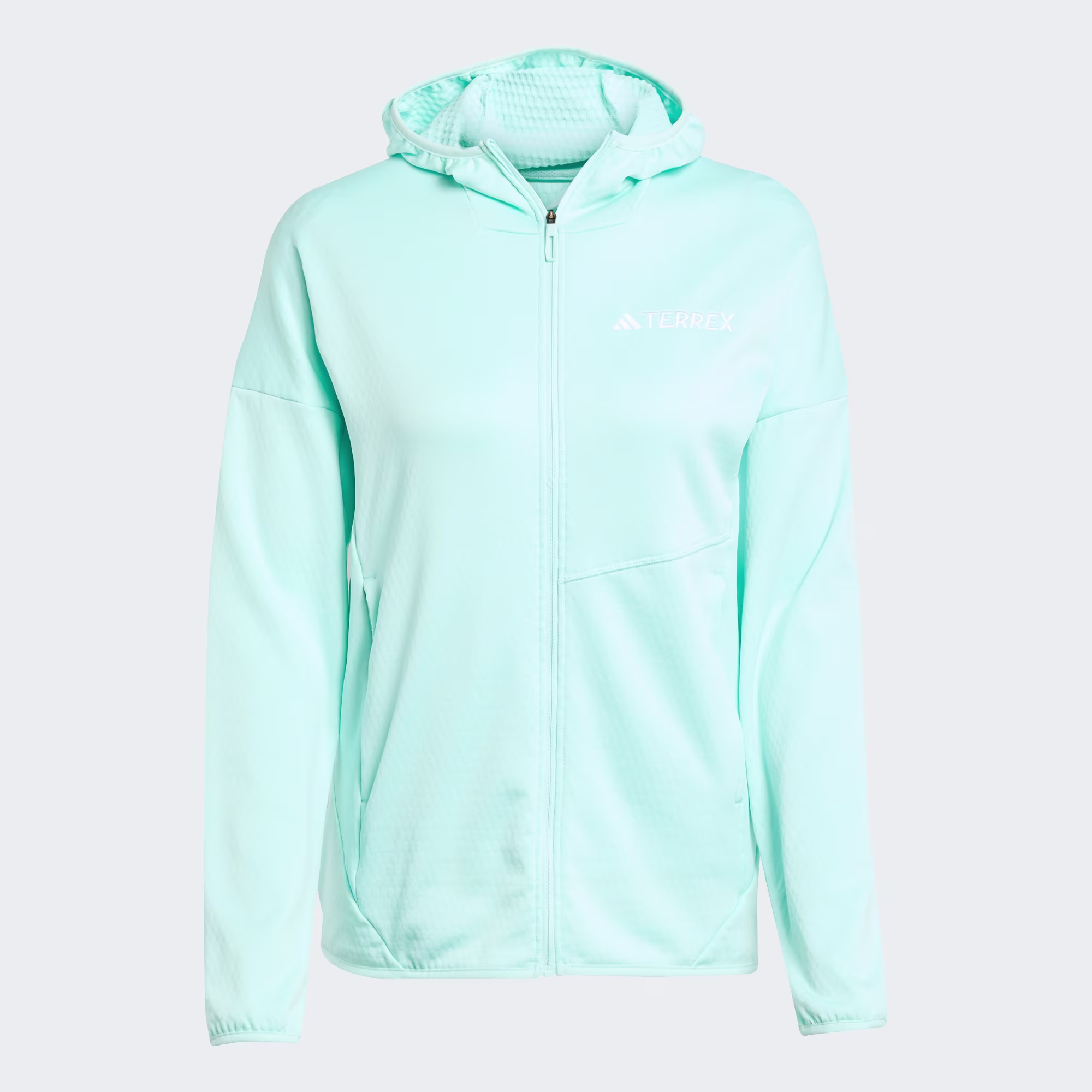 Terrex_Xperior_Climawarm_Light_Fleece_Hooded_Jacket_Turquoise_JN0924_01_laydown