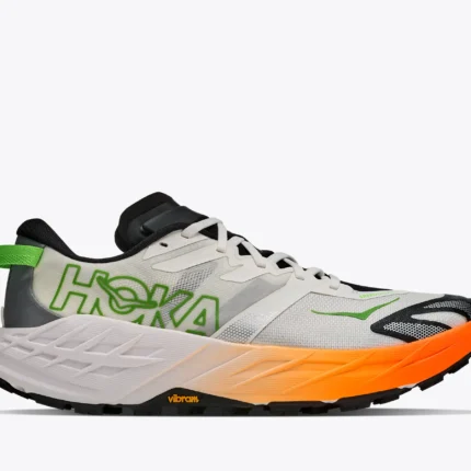 Zapatilla Hoka M SpeedGoat 7 Frost / Neon Tangerine (1171928FNTN)