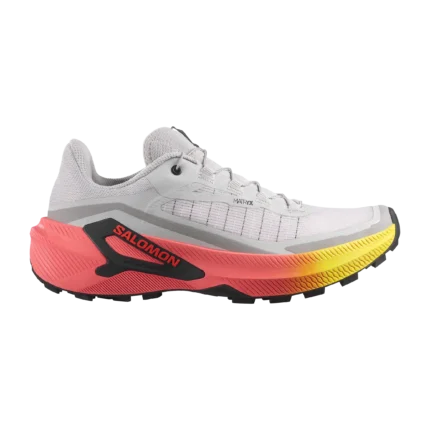 Zapatillas Salomon Genesis 2 W Gray Violet / Safety Yellow / Neon Flame (L45459100)